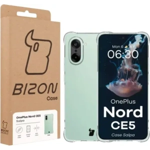 Elastyczne etui Bizon Case Salpa do OnePlus Nord CE5 5G przezroczyste