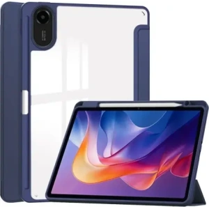 Etui z klapką Bizon Case Tab Clear Matt do Xiaomi Redmi Pad 2 granatowe