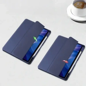 Etui z klapką Bizon Case Tab Clear Matt do Xiaomi Redmi Pad 2 granatowe