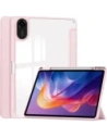 Etui z klapką Bizon Case Tab Clear Matt do Xiaomi Redmi Pad 2 różowe