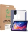 Etui z klapką Bizon Case Tab Clear Matt do Xiaomi Redmi Pad 2 lawendowe