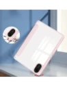 Etui z klapką Bizon Case Tab Clear Matt do Xiaomi Redmi Pad 2 różowe