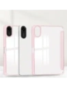Etui z klapką Bizon Case Tab Clear Matt do Xiaomi Redmi Pad 2 różowe