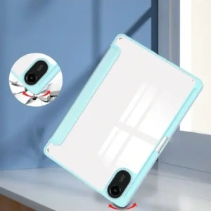 Etui z klapką Bizon Case Tab Clear Matt do Xiaomi Redmi Pad 2 błękitne
