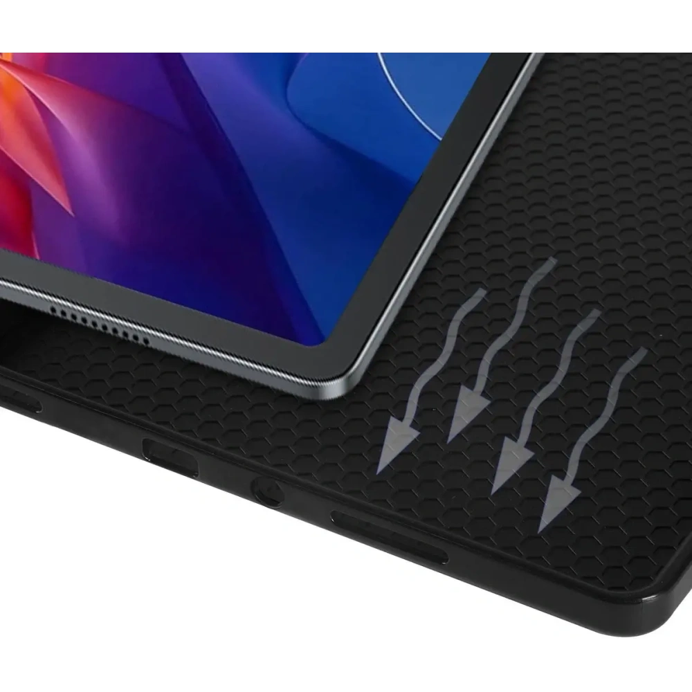 Etui z klapką Bizon Case Tab Lizard do Xiaomi Redmi Pad 2 czarne