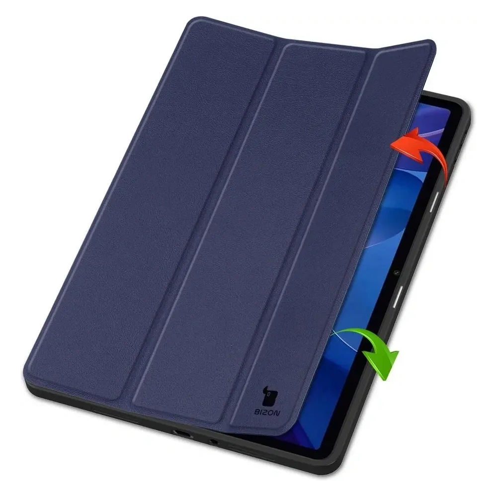 Etui z klapką Bizon Case Tab Lizard do Xiaomi Redmi Pad 2 granatowe