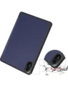 Etui z klapką Bizon Case Tab Lizard do Xiaomi Redmi Pad 2 granatowe
