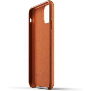 Mujjo Full Leather Wallet Case Apple iPhone 11 (brown)