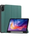 Etui z klapką Bizon Case Tab Lizard do Xiaomi Redmi Pad 2 ciemnozielone