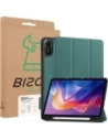 Etui z klapką Bizon Case Tab Lizard do Xiaomi Redmi Pad 2 ciemnozielone
