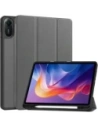 Etui z klapką Bizon Case Tab Lizard do Xiaomi Redmi Pad 2 szare