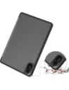 Etui z klapką Bizon Case Tab Lizard do Xiaomi Redmi Pad 2 szare