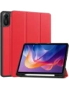 Etui z klapką Bizon Case Tab Lizard do Xiaomi Redmi Pad 2 czerwone