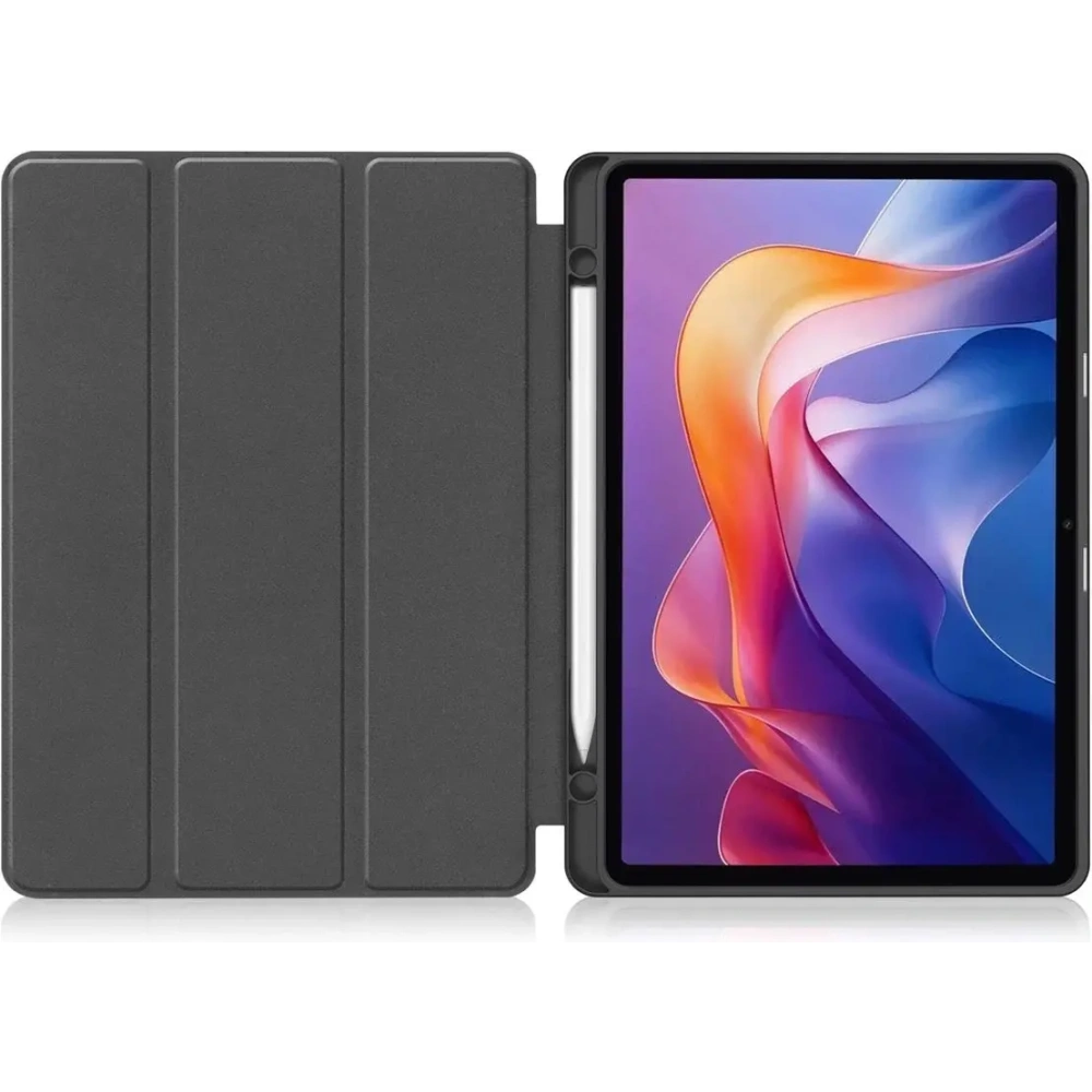 Etui z klapką Bizon Case Tab Lizard do Xiaomi Redmi Pad 2 czerwone
