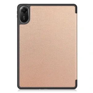 Etui z klapką Bizon Case Tab Lizard do Xiaomi Redmi Pad 2 różowozłote