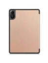 Etui z klapką Bizon Case Tab Lizard do Xiaomi Redmi Pad 2 różowozłote