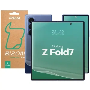 Folia hydrożelowa na tył, przód i środek Bizon Glass Hydrogel Set do Samsung Galaxy Z Fold7