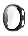 Etui ze szkłem do zegarka Bizon Case+Glass Watch do Samsung Galaxy Watch 8 44mm czarne