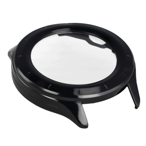 Etui ze szkłem do zegarka Bizon Case+Glass Watch do Xiaomi Watch S4 czarne