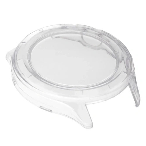 Etui ze szkłem do zegarka Bizon Case+Glass Watch do Xiaomi Watch S4 przezroczyste