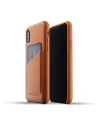 Mujjo Full Leather Wallet Apple iPhone X/XS (brown)