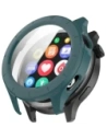 Etui ze szkłem do zegarka Bizon Case+Glass Watch do Xiaomi Watch S4 zielone