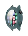 Etui ze szkłem do zegarka Bizon Case+Glass Watch do Xiaomi Watch S4 zielone