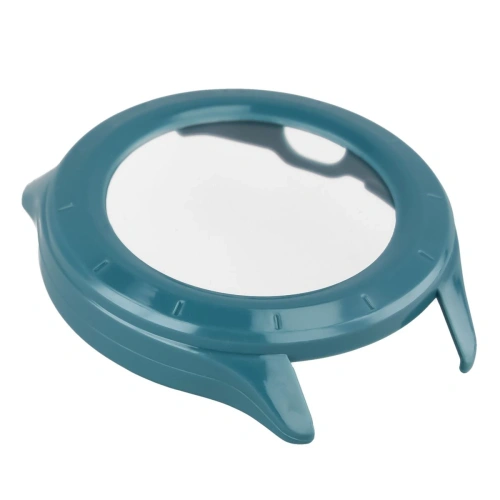 Etui ze szkłem do zegarka Bizon Case+Glass Watch do Xiaomi Watch S4 zielone