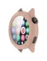 Etui ze szkłem do zegarka Bizon Case+Glass Watch do Xiaomi Watch S4 różowe