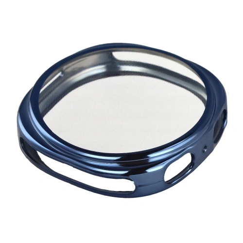 Etui z osłoną ekranu Bizon Case Watch Felipe do Samsung Galaxy Watch 8 44mm niebieskie