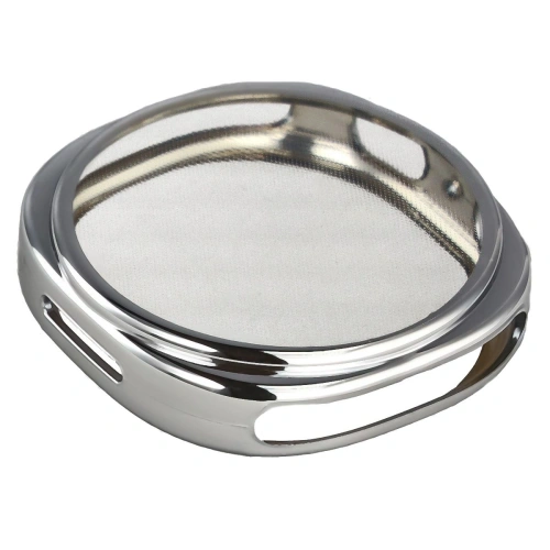 Etui z osłoną ekranu Bizon Case Watch Felipe do Samsung Galaxy Watch 8 44mm srebrne