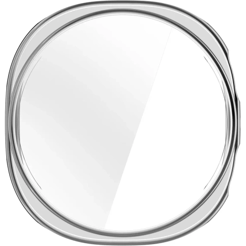 Etui z osłoną ekranu Bizon Case Watch Felipe do Samsung Galaxy Watch 8 44mm srebrne