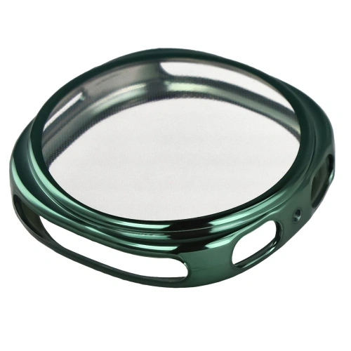 Etui z osłoną ekranu Bizon Case Watch Felipe do Samsung Galaxy Watch 8 44mm zielone