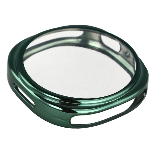 Etui z osłoną ekranu Bizon Case Watch Felipe do Samsung Galaxy Watch 8 44mm zielone