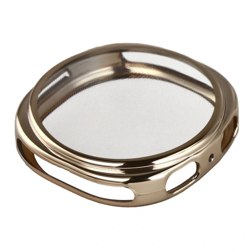 Etui z osłoną ekranu Bizon Case Watch Felipe do Samsung Galaxy Watch 8 44mm złote