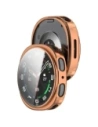 Etui z osłoną ekranu Bizon Case Watch Felipe do Samsung Galaxy Watch 8 40mm różowozłote