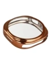 Etui z osłoną ekranu Bizon Case Watch Felipe do Samsung Galaxy Watch 8 40mm różowozłote