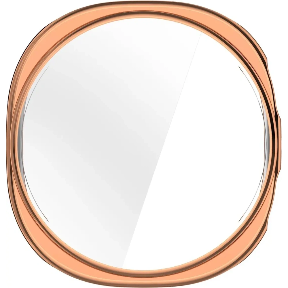 Etui z osłoną ekranu Bizon Case Watch Felipe do Samsung Galaxy Watch 8 40mm różowozłote