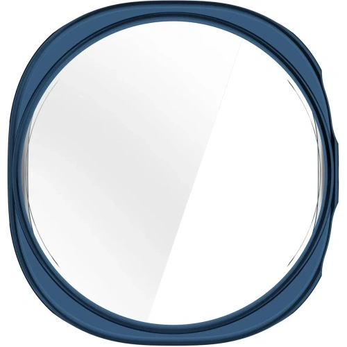 Etui z osłoną ekranu Bizon Case Watch Felipe do Samsung Galaxy Watch 8 40mm niebieskie