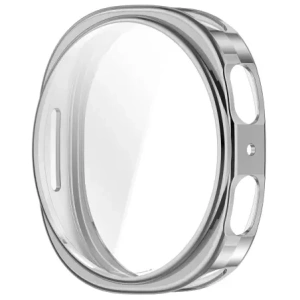 Etui z osłoną ekranu Bizon Case Watch Felipe do Samsung Galaxy Watch 8 40mm srebrne