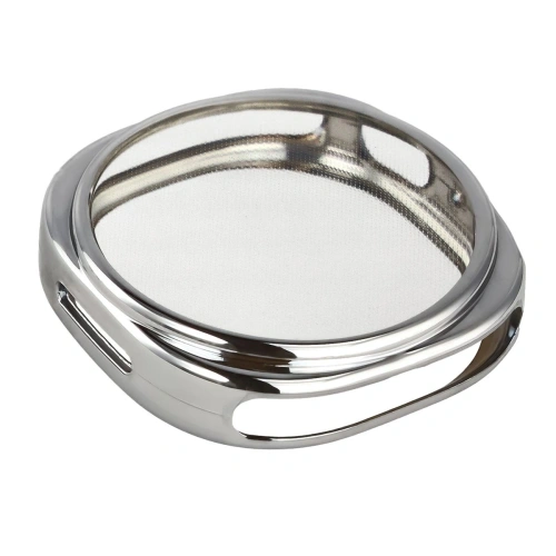 Etui z osłoną ekranu Bizon Case Watch Felipe do Samsung Galaxy Watch 8 40mm srebrne