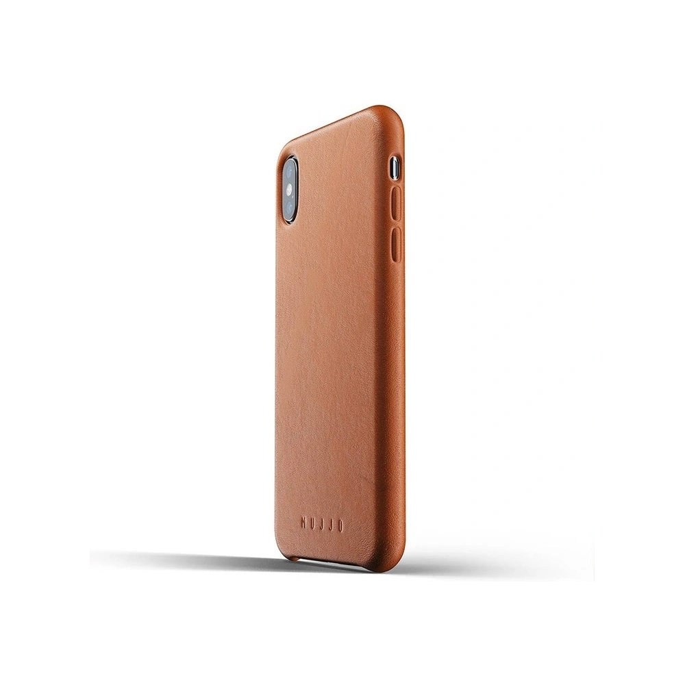 Hurtownia GSM - Etui Mujjo Full Leather Apple iPhone XS Max (brązowe) - MUJ024BR - {ean13} - Hurt