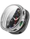 Etui z osłoną ekranu Bizon Case Watch Felipe do Samsung Galaxy Watch 8 40mm srebrne