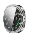 Etui z osłoną ekranu Bizon Case Watch Felipe do Samsung Galaxy Watch 8 40mm srebrne