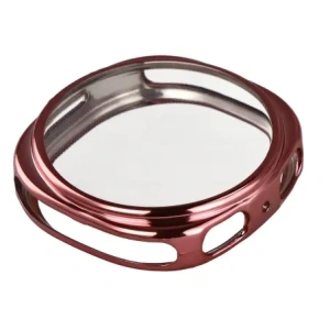 Etui z osłoną ekranu Bizon Case Watch Felipe do Samsung Galaxy Watch 8 40mm różowe