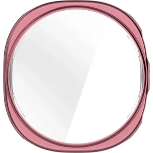 Etui z osłoną ekranu Bizon Case Watch Felipe do Samsung Galaxy Watch 8 40mm różowe
