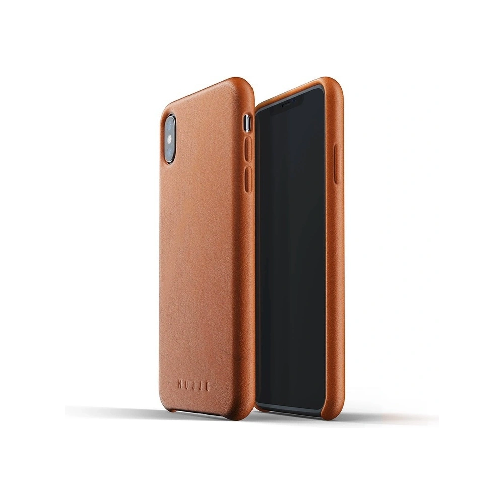 Hurtownia GSM - Etui Mujjo Full Leather Apple iPhone XS Max (brązowe) - MUJ024BR - {ean13} - Hurt