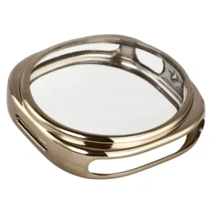 Etui z osłoną ekranu Bizon Case Watch Felipe do Samsung Galaxy Watch 8 40mm złote