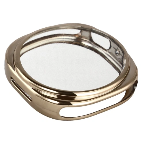 Etui z osłoną ekranu Bizon Case Watch Felipe do Samsung Galaxy Watch 8 40mm złote