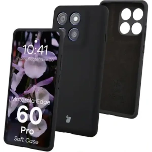 Bizon puha tok Motorola Edge 60 Pro fekete